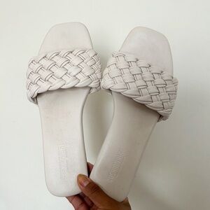 Cushionaire memory foam braided sandals
